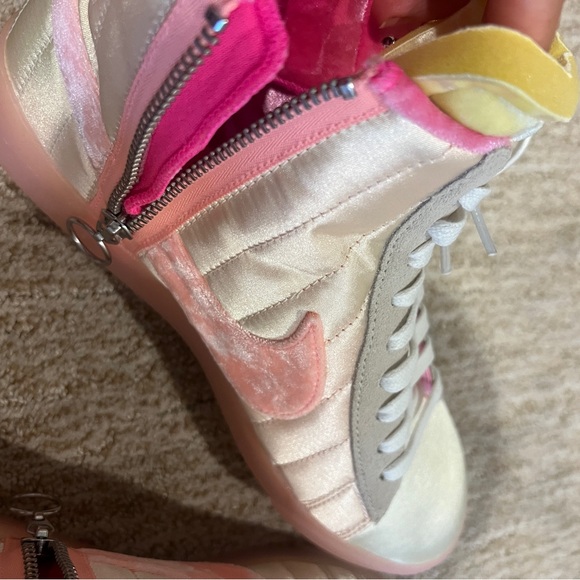 Brand new Nike high tops. Satin, comfy, size 7. Husband threw box away. - Picture 6 of 6